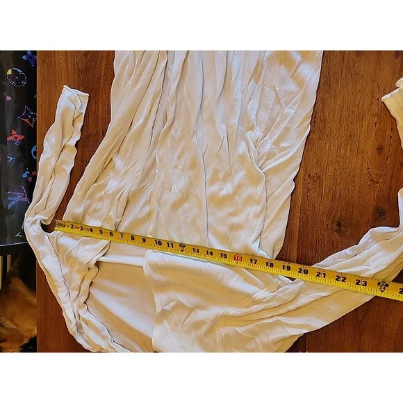 Lauren Ralph Lauren Womens Silk Blend Cardigan Sweater Plus 2x Ivory - Picture 12 of 14